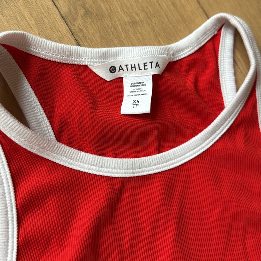 Athleta Venice wide leg Track Pants and ribbed tank set - Picture 9 of 15